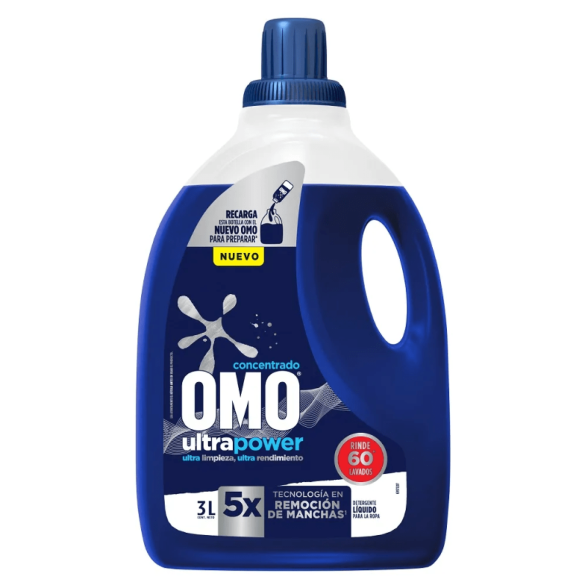Detergente Líquido Omo UltraPower 3 L
