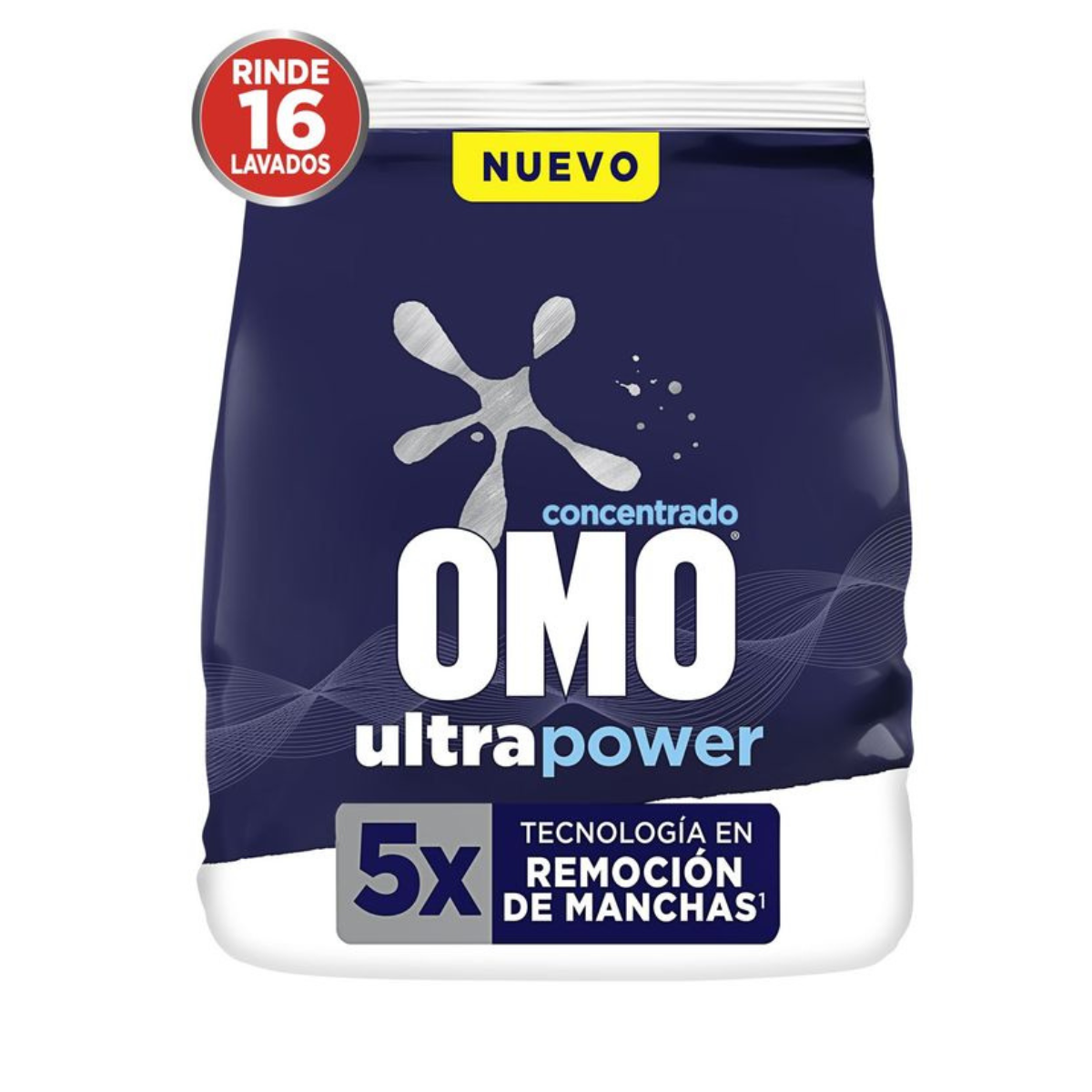 Detergente en Polvo Omo Matic Bolsa 800 g