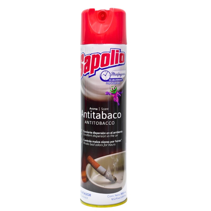 Sapolio Ambientador Antitabaco 360 ml