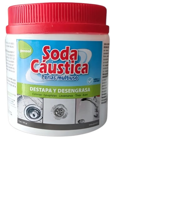Soda Caustica Perla 500gr Passol