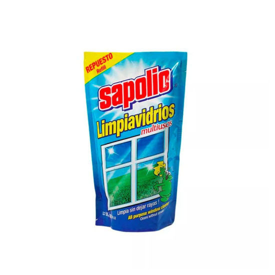 SAPOLIO LIMPIAVIDRIOS RECARGA  X 500 ML