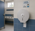 Porta Papel Higiénico Dispensador Industrial En Acero Inoxidable Con Llave - miniatura 3