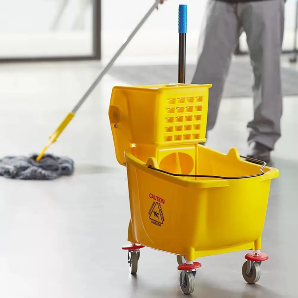 Carro Estrujador De Mopa 32 Lts. Amarillo
