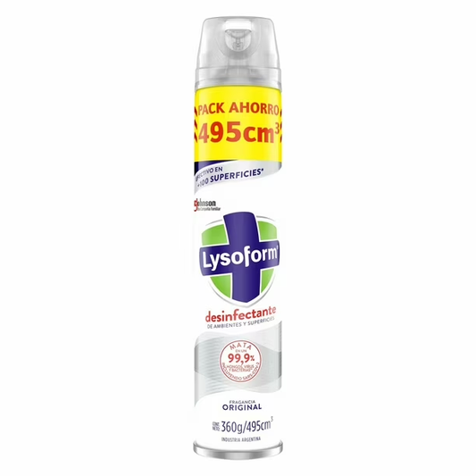 Desinfectante de ambientes Aerosol Original Lata, 495 CC