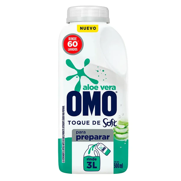 Detergente Omo Aloe Vera Diluir - 500 ml