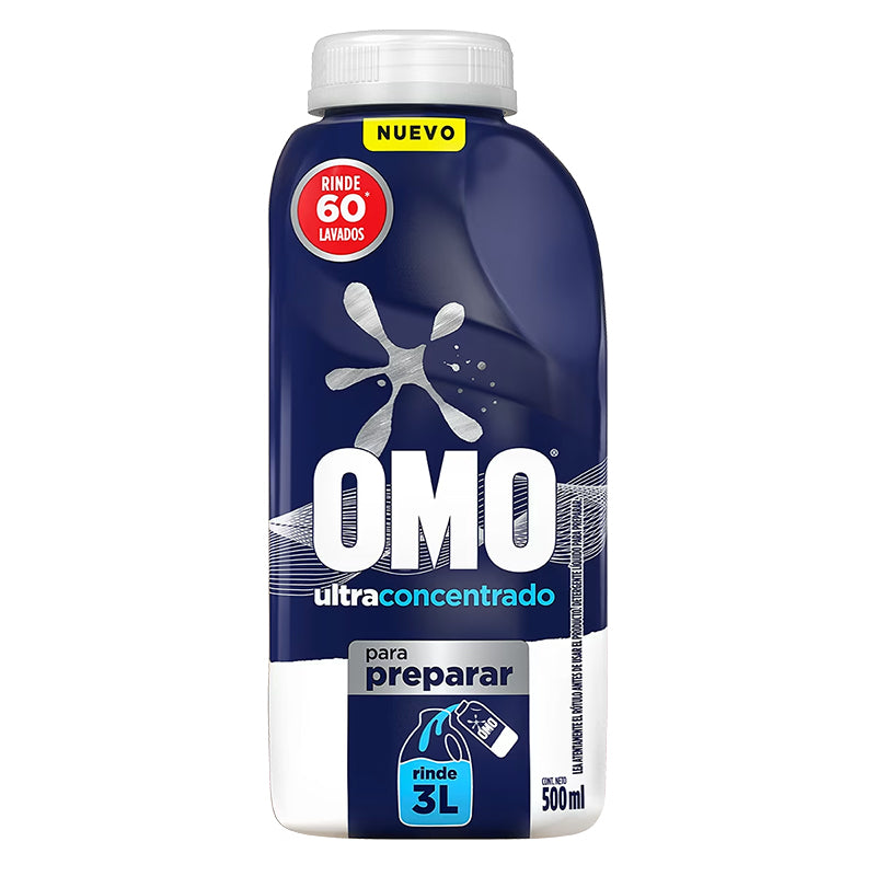 Detergente Liquido Para Diluir 500ml – Omo Concentrado