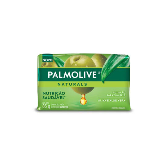 Palmolive Jabon Barra Oliva & Aloe Vera 85 grs