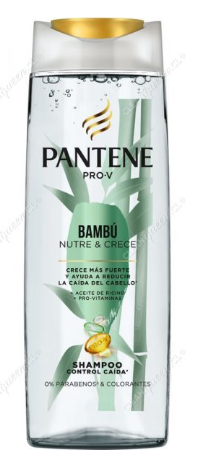 Shampoo Pantene Bambú Control Caída 400 ml