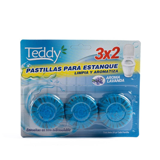 PASTILLA ESTANQUE TEDDY 3 X 2 50 GR.
