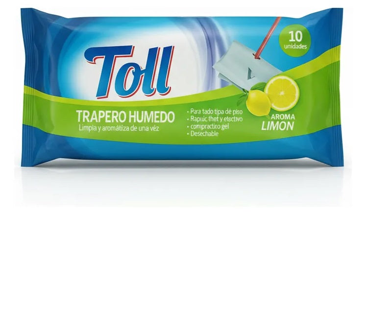 Trapero Desechable Limon 10 un