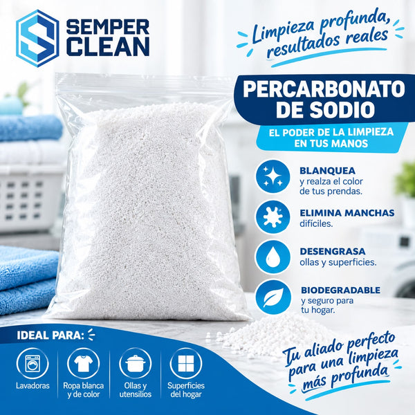 Carbonato de Sodio 1 Kg – Venta por Kilo | Semper Clean