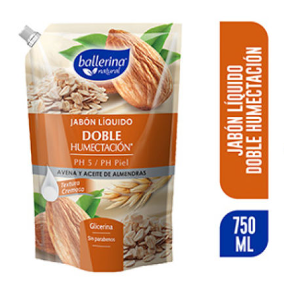 Jabon Liquido Avena Almendra Dp 750 Ml.