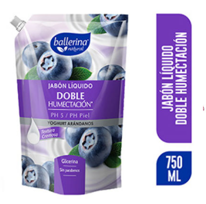 JABON YOGURT ARANDAN 750ML BALLERINA