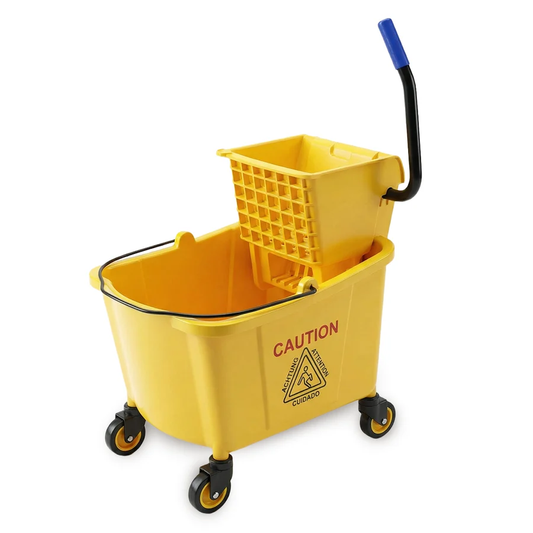 Carro Estrujador 36 Litros Amarillo | Limpieza Industrial