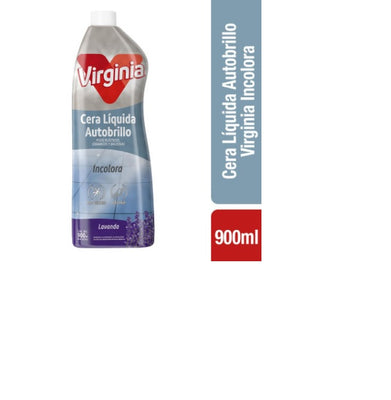 Cera Autobrillo Incolora Botella 900ml Virginia