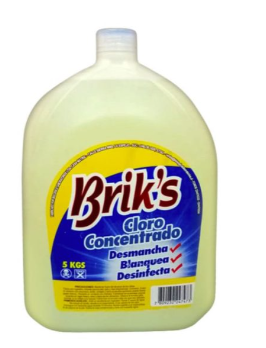 Cloro Concentrado 5 Litros Briks