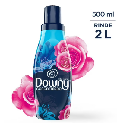 Suavizante Concentrado De Telas Downy Brisa Intenso, 500 ml