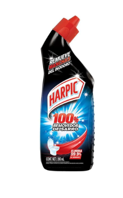 Gel Limpiador Desinfectante Inodoro Harpic Removedor de Sarro 200 ml
