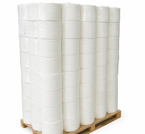 Papel Higiénico Industrial 6x250 Metros Blanco | Pack 6 Rollos