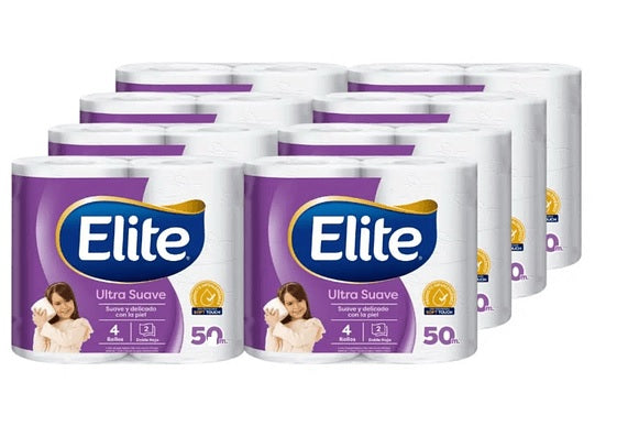 Manga Papel Higiénico Elite Doble Hoja 32 rollos X 50mts