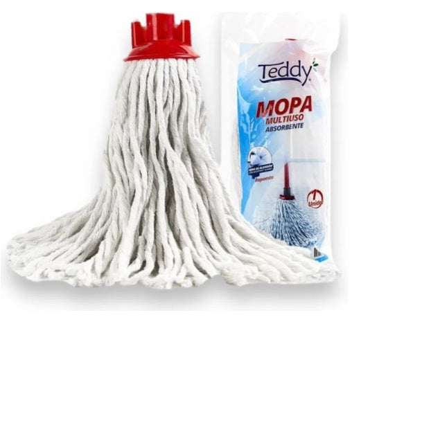 Repuesto Mopa Multiuso Absorbente - Fibra De Algodon - Teddy