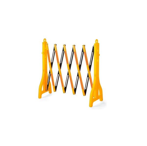 Barrera Extensible de Seguridad Amarilla 2,5 m x 96 cm | PVC