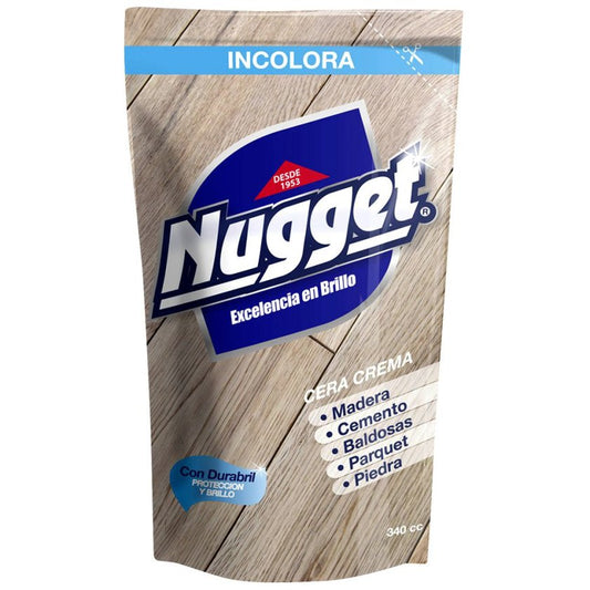 Cera en Crema Nugget Incolora Doypack 340 g
