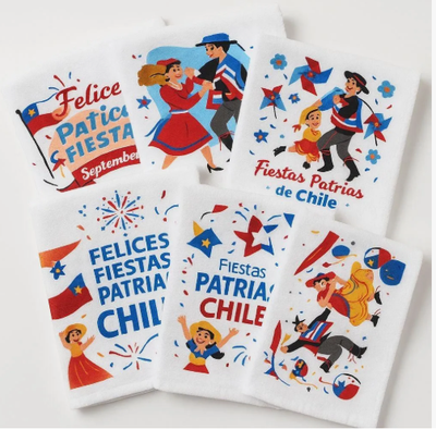Paños De Cocina Fiestas Patrias Chile