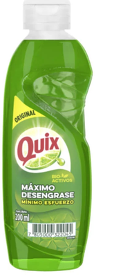Lavaloza Liquido Quix Limón 200ml