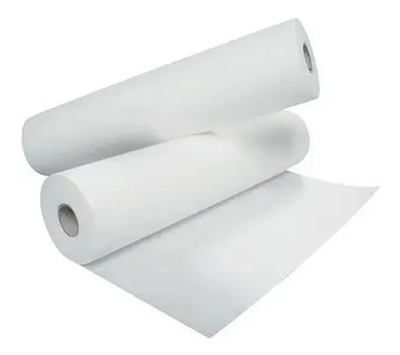 Sabanilla Médica Desechable para Camilla - Papel Prepicado (Pack 2 Rollos)