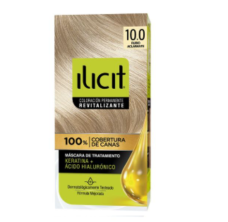 Tintura Coloración Cabello 7.11  Rubio Aclarante (47Gr) Ilicit