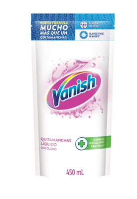 Quitamanchas Líquido Ropa Blanca Doypack, 450 ml