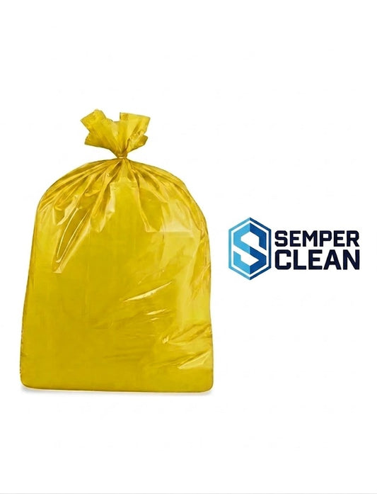 Bolsa Basura 110x120 Amarilla X 10 Unidades Carga Pesada
